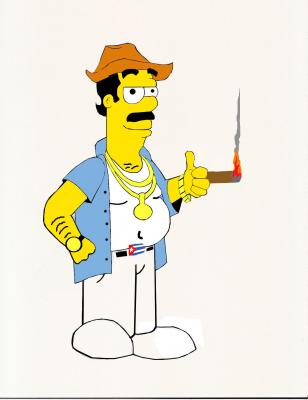 Tony Molina. "The cuban Simpsons".