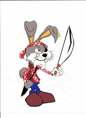 Pirate bunny